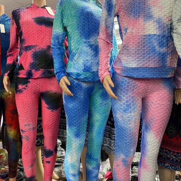 ๐ High Waist Textured Booty Push up Leggings - Picture 10 of 13